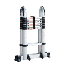 New products design multi-purpose wurth aluminium telescopic ladder with wheels